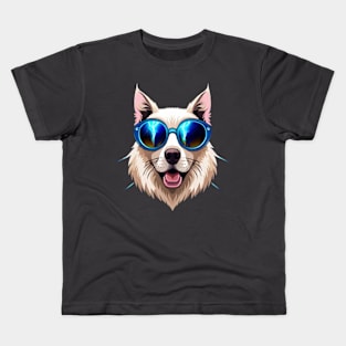 cute happy dog Kids T-Shirt